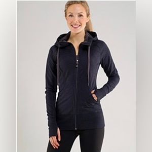 Lululemon Sing Floss Travel Jacket Hoodie size 6 black